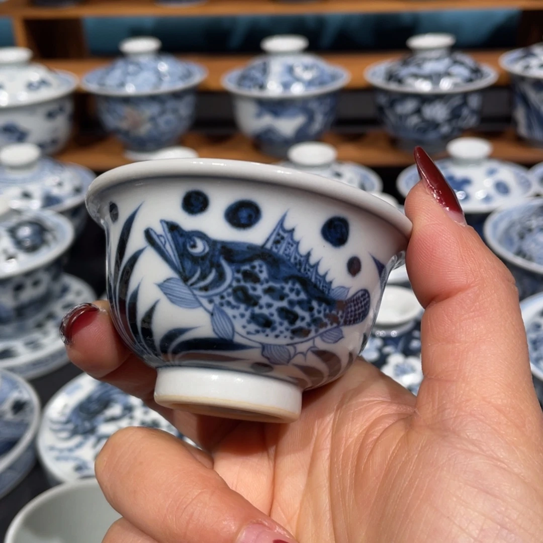 M***k景德镇陶瓷手工手绘