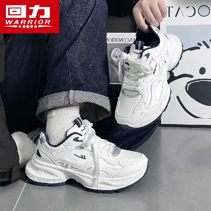 回力鞋子男款厚底老爹鞋2025新款增高小白鞋运动透气休闲鞋男
