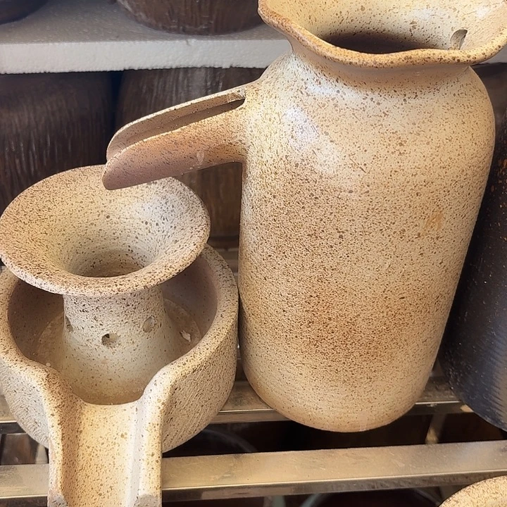 粗陶口径13/27，13/15/15进水口1.6厘米