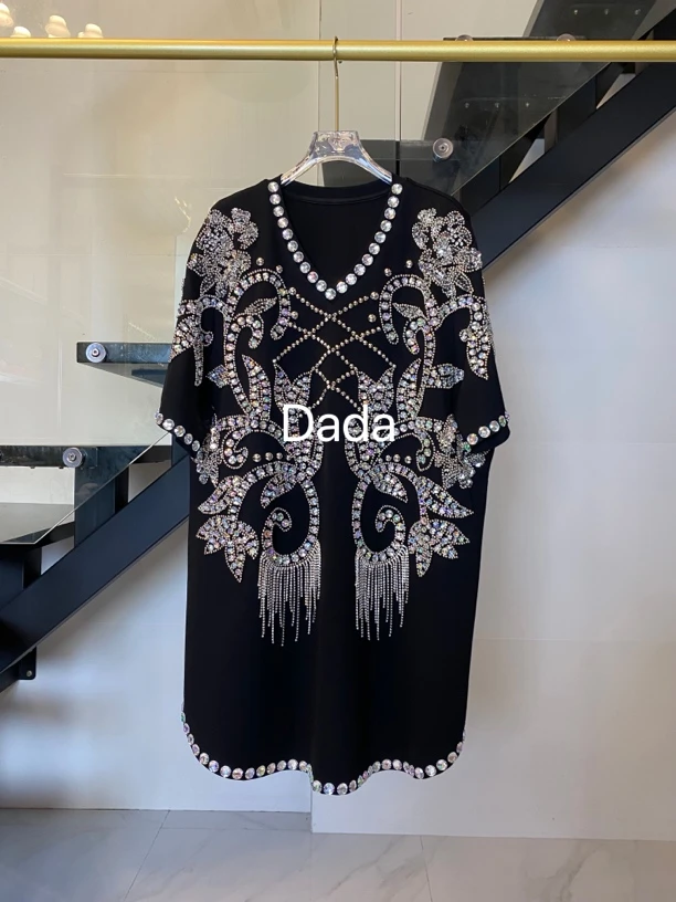 Dada设计款新款重工个新款休闲时尚百搭洋气宽松T恤C11355