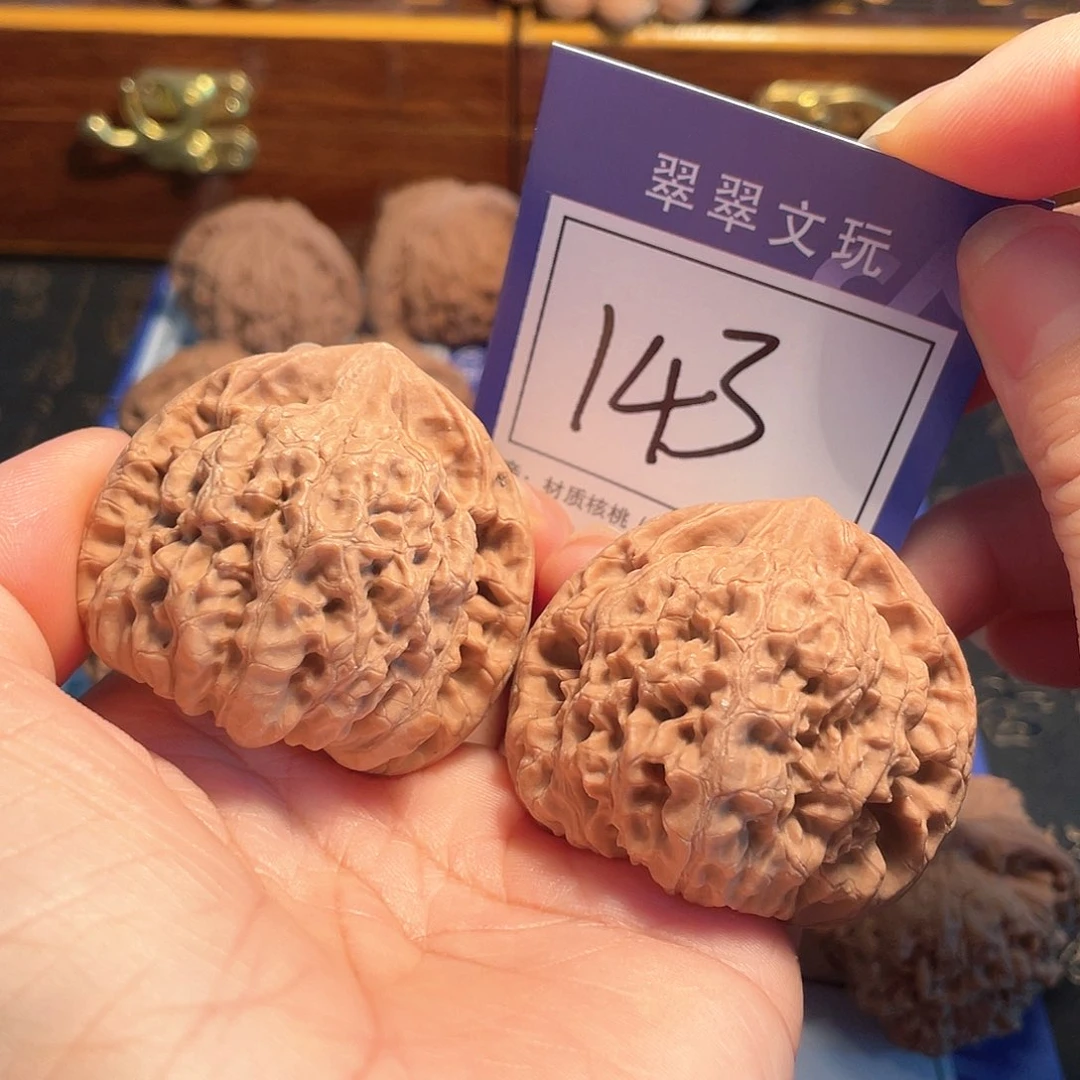 文玩核桃把件143号全品官帽4.6