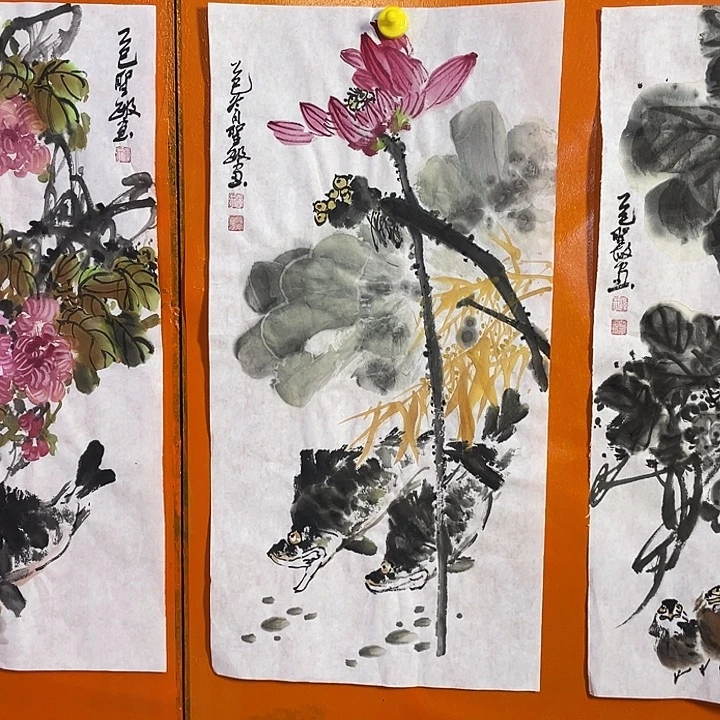 国画张圣敏先生纯手绘作品