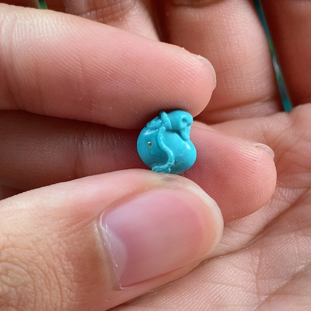 绿松石珠宝奇石未镶嵌