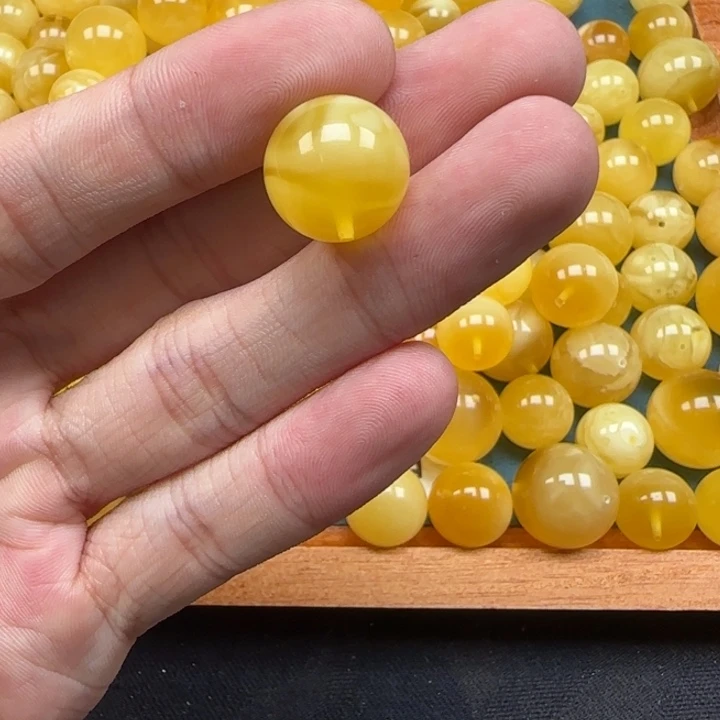 未镶嵌琥珀珠宝奇石天然454