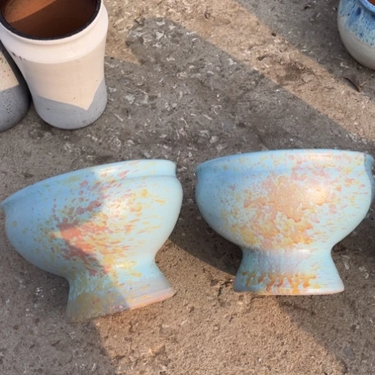 红陶口20高15瑕疵