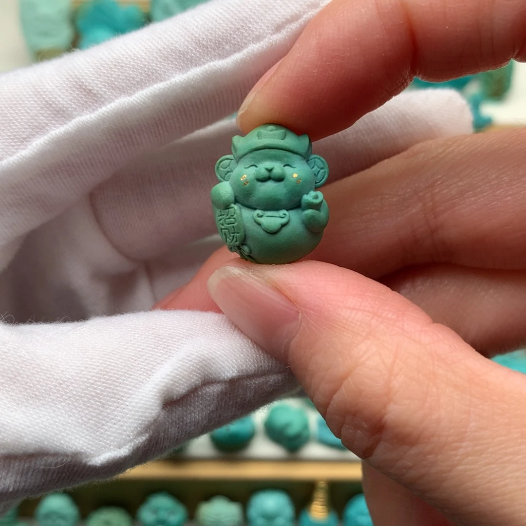 绿松石未镶嵌配饰