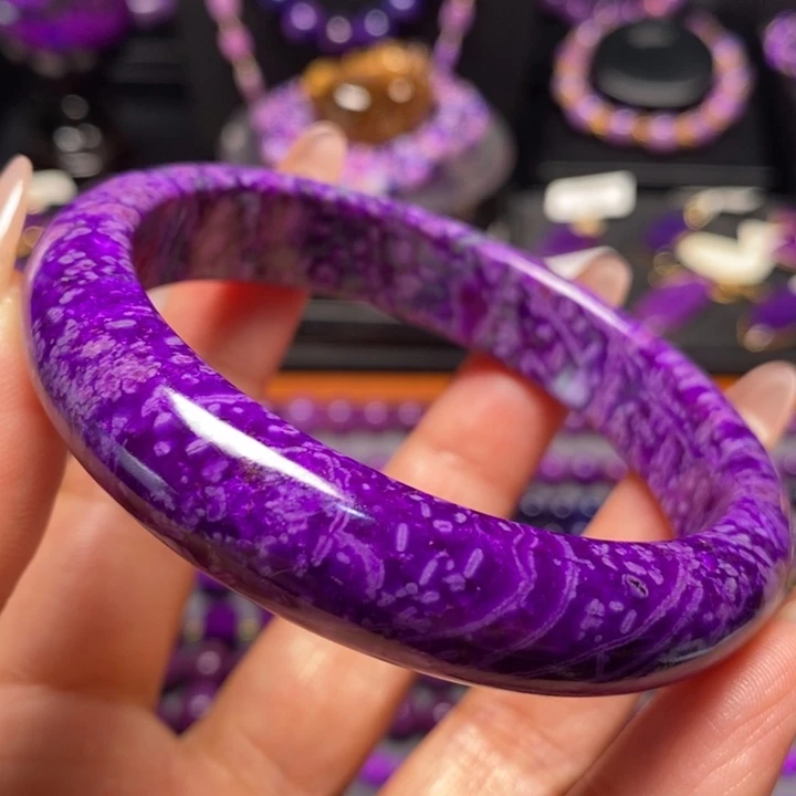 苏纪石（舒俱来）未镶嵌手镯