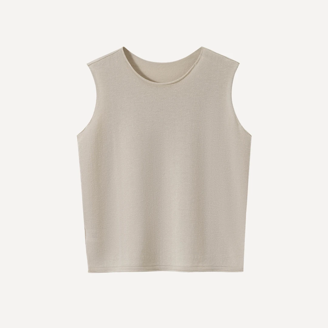 5NBX008（预售）【贵姐NICOLE】高端设计师休闲百搭时尚背心