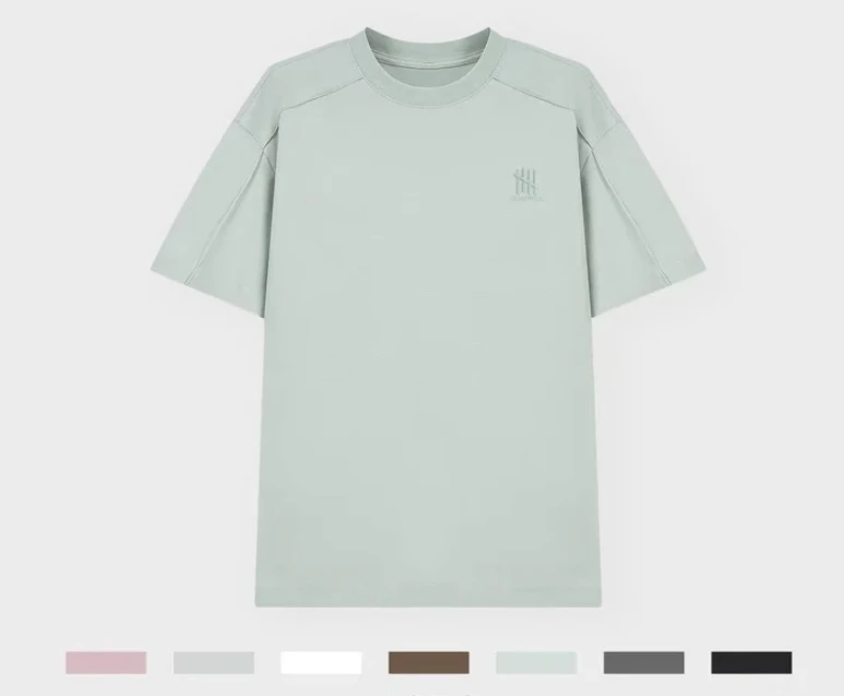 【德】25年春夏高品质男士短袖简约时尚圆领经典百搭6729