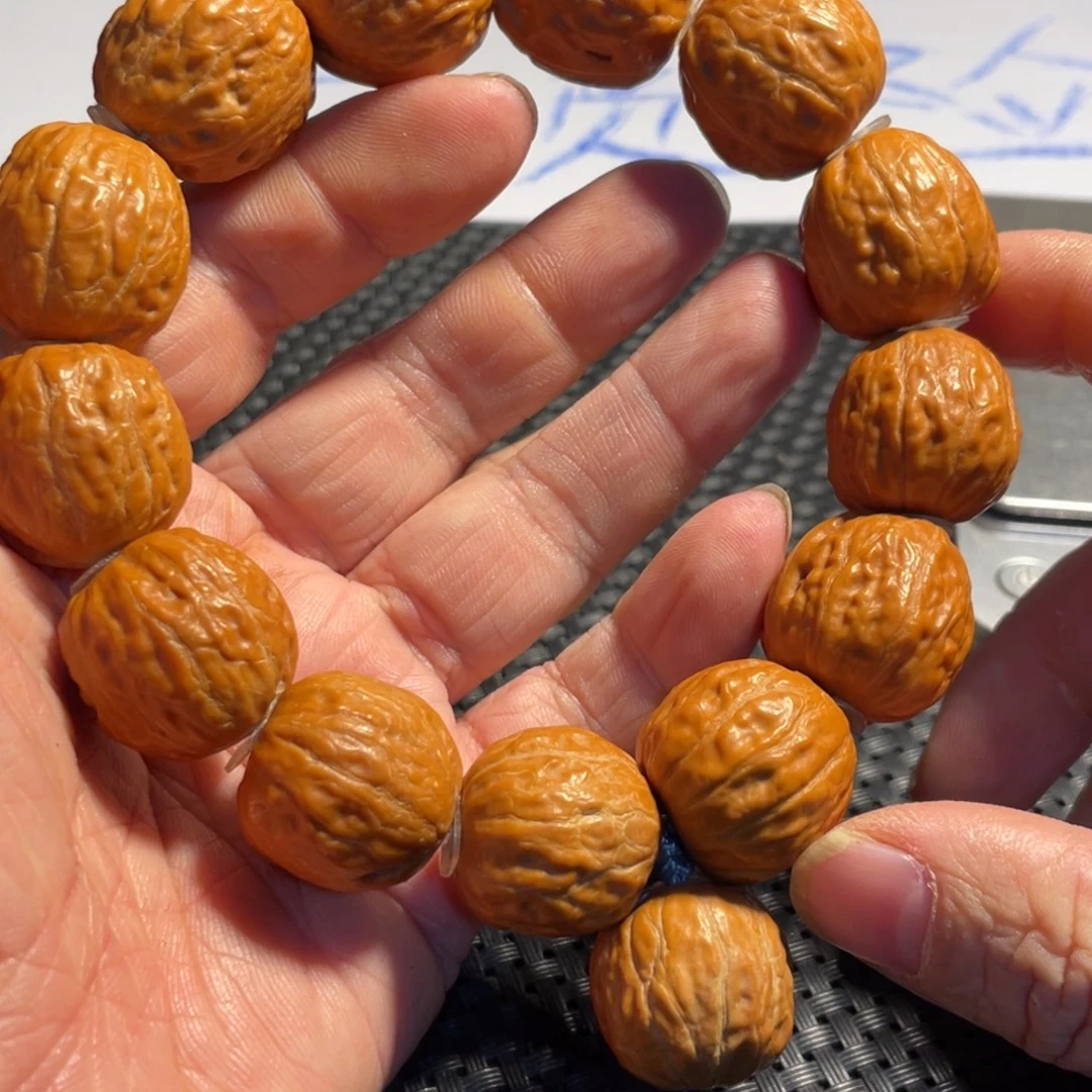 手串文玩核桃陨石纹21