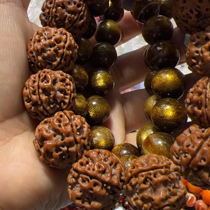 核桃手串/手链1.4柳手串