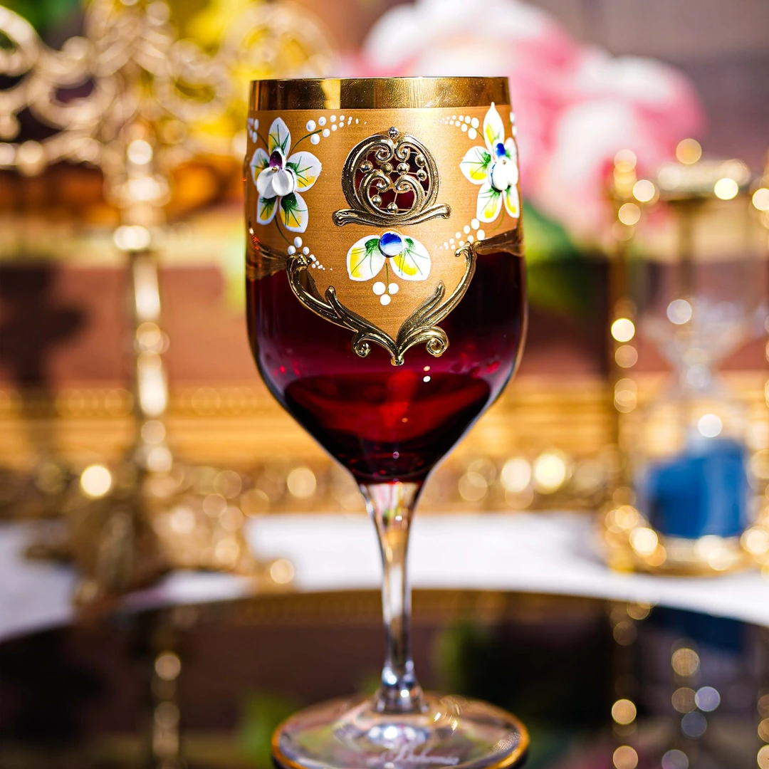 捷克水晶24k金玄关摆件别墅高端高档轻奢描金