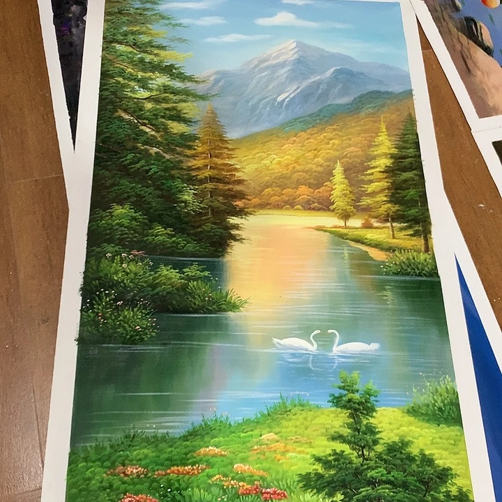 油画80*160手绘油画