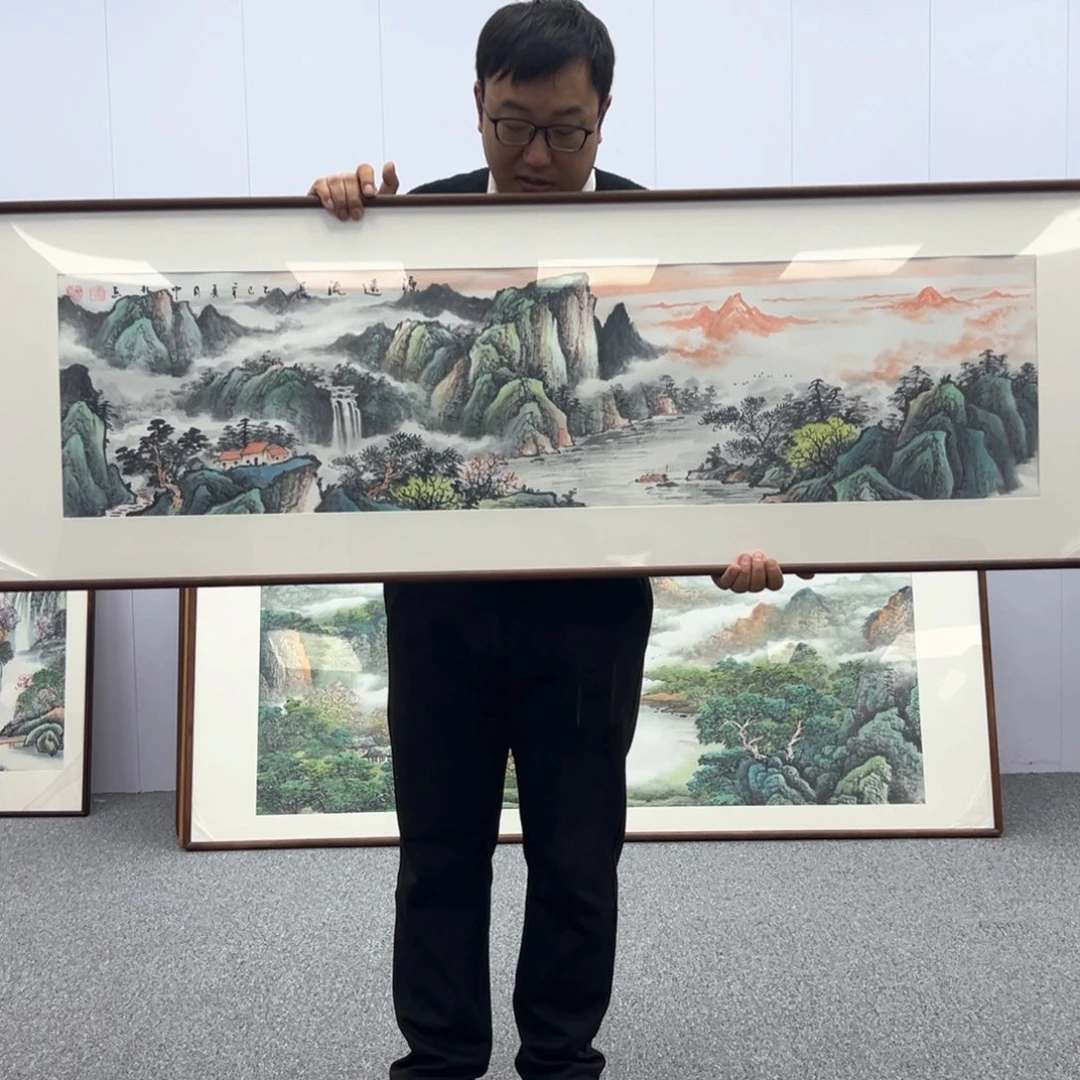 国画国画作品展170*50