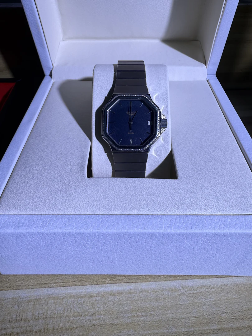 95新 Longines/浪琴 石英腕表/后镶钻/0418/yy