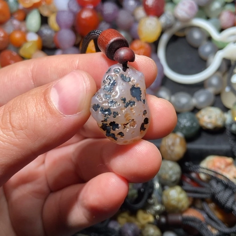 【闪购商品】玛瑙/玉髓项圈合金李*追