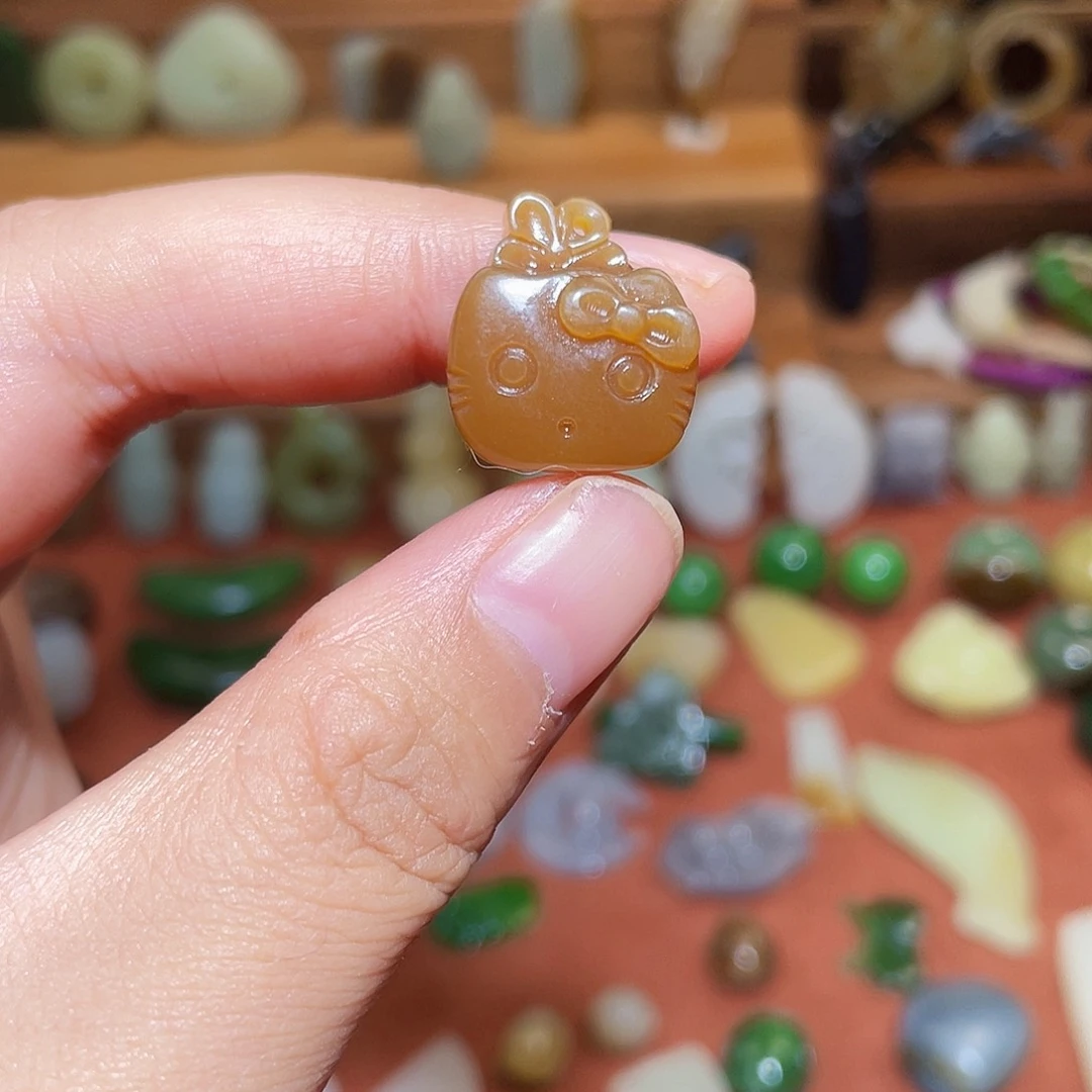 和田玉未镶嵌颈饰眰*