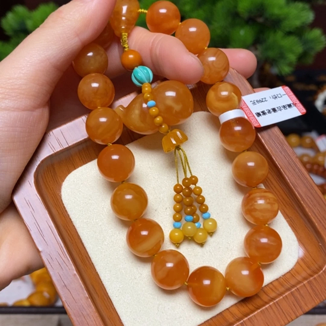 【闪购商品】手链蜜蜡未镶嵌手串