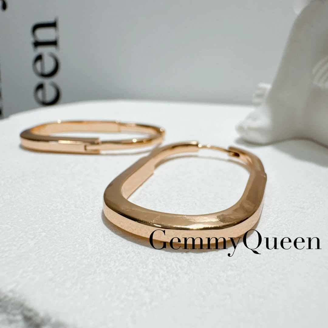 铜合金合成锆石耳饰 GemmyQueen高定耳环GQ01218