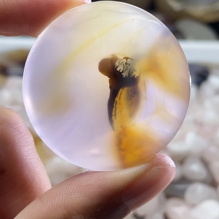 玛瑙/玉髓合金颈饰