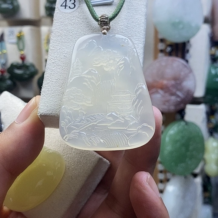 未镶嵌颈饰玛瑙/玉髓