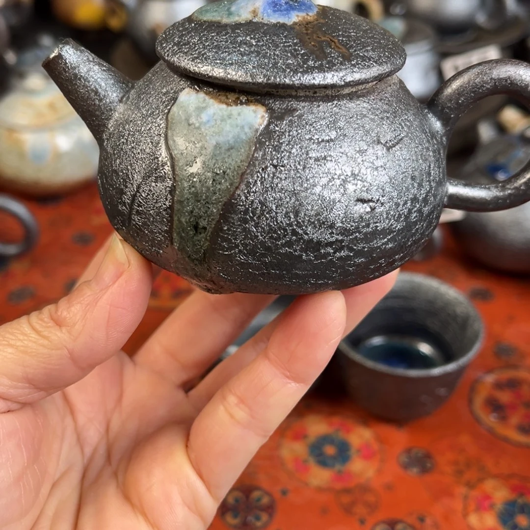 空***柴烧茶器主人杯杯柴烧