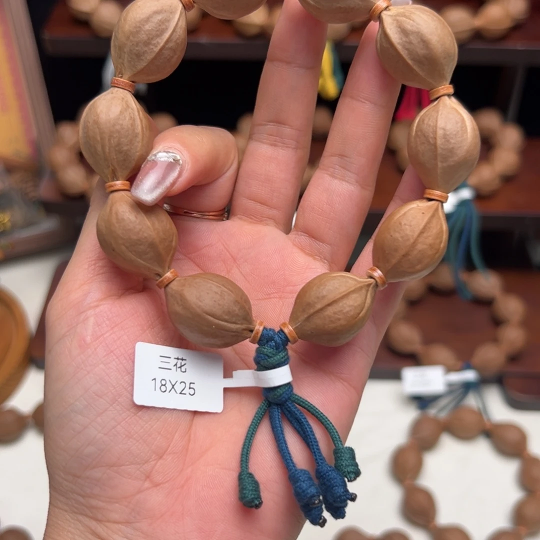 五****手串/手链橄榄核梅林铁核手串/18X25