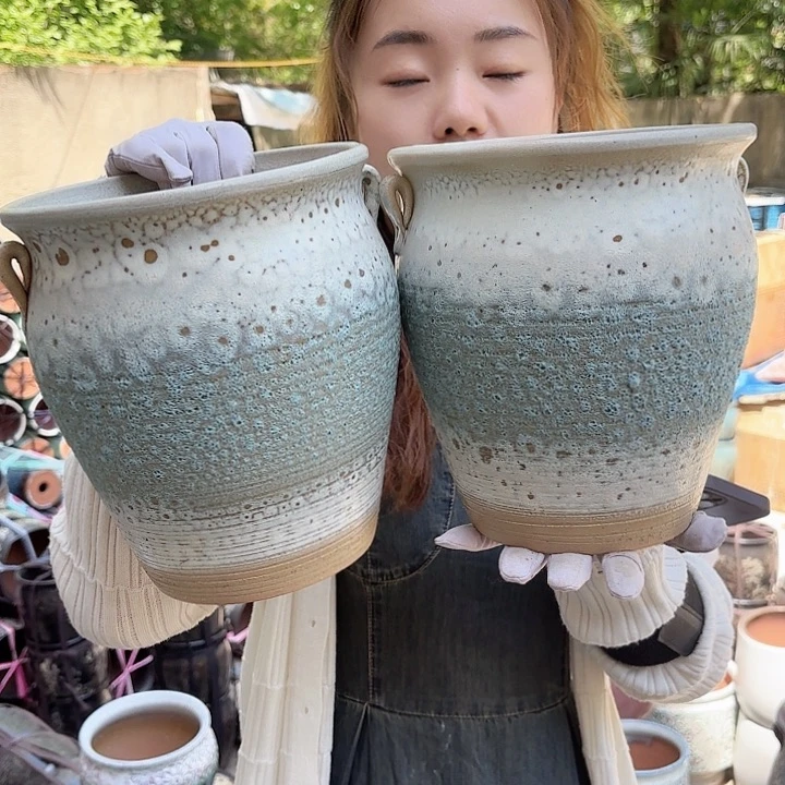 口径19高21两个蓝泡泡耳