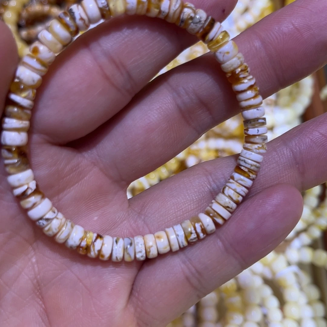 X***s琥珀未镶嵌手链蜜蜡老型