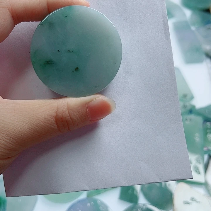 定制翡翠未镶嵌天然翡翠包工