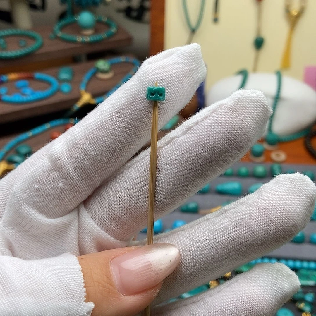 绿松石未镶嵌绿松石配饰h