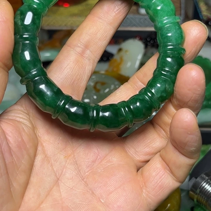 ～***～翡翠未镶嵌颈饰翡翠手镯888888