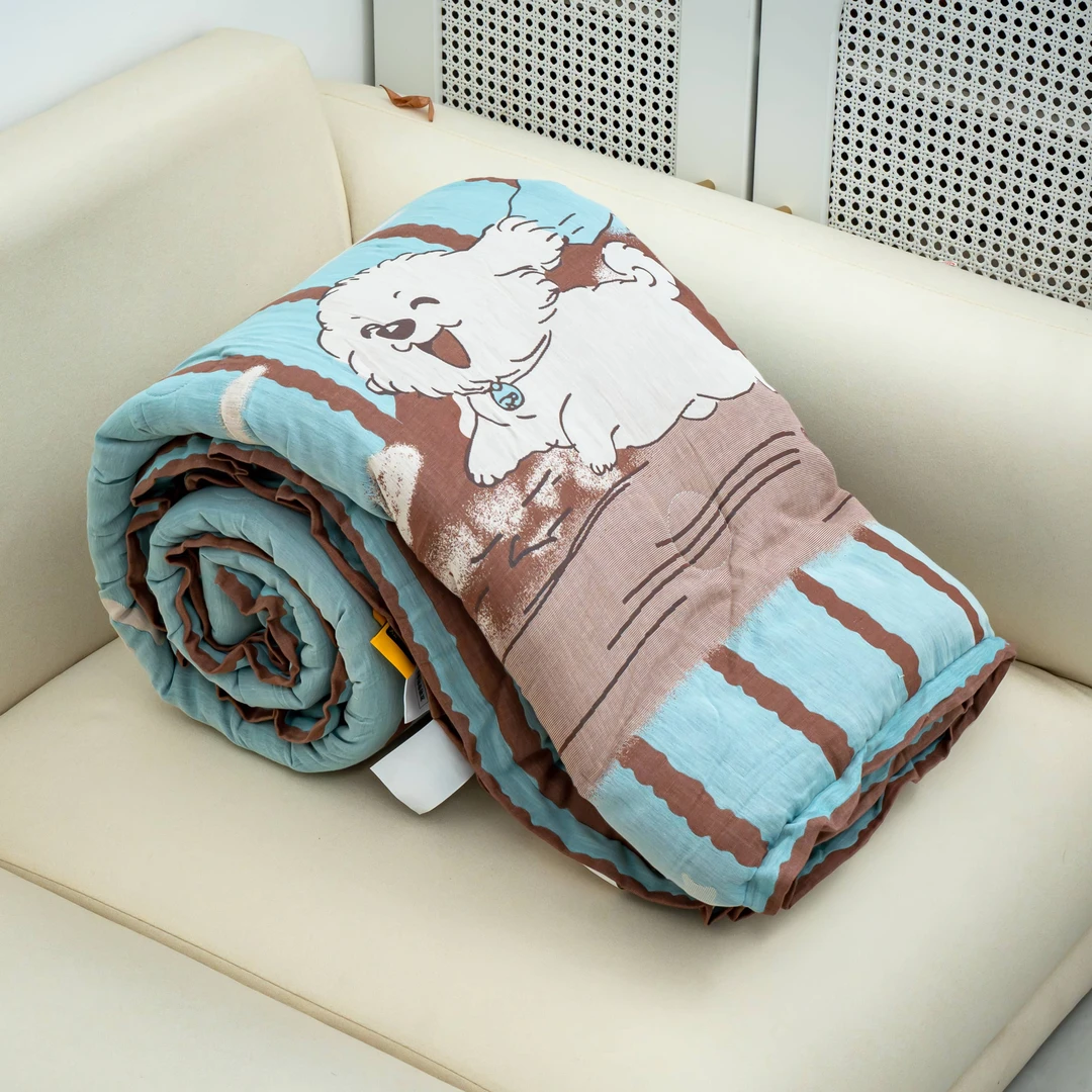 【京かわ会社】秋冬被150*200幸福奔跑