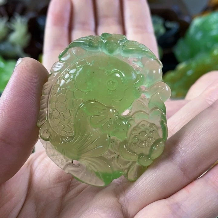 岫玉挂件吊坠未镶嵌