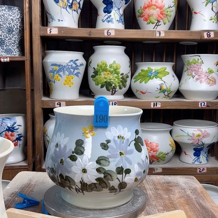 摆件190大微瑕新款陶瓷陶瓷