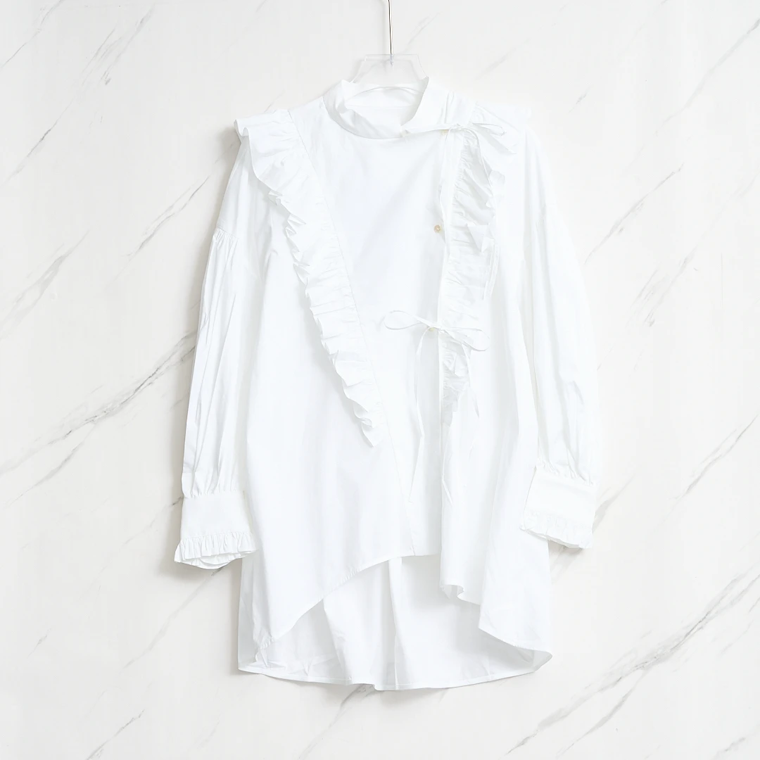 全新未使用  【瑞池女装】ENFÖLD女士宫廷风衬衣ENGU00034