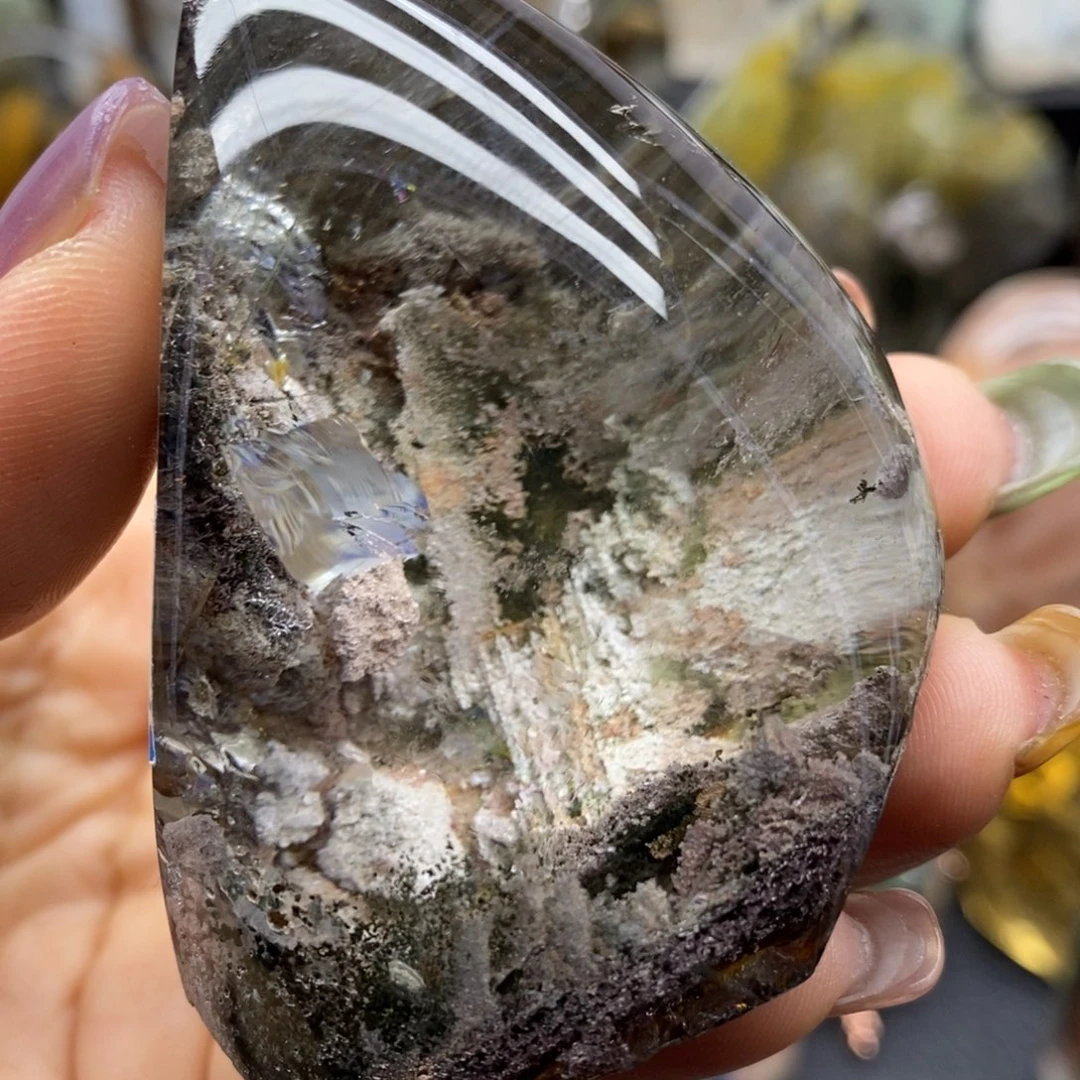水晶未镶嵌珠宝半成品