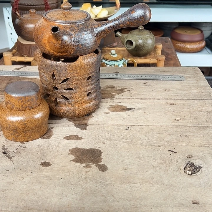 紫砂宜兴紫砂粗陶茶具15