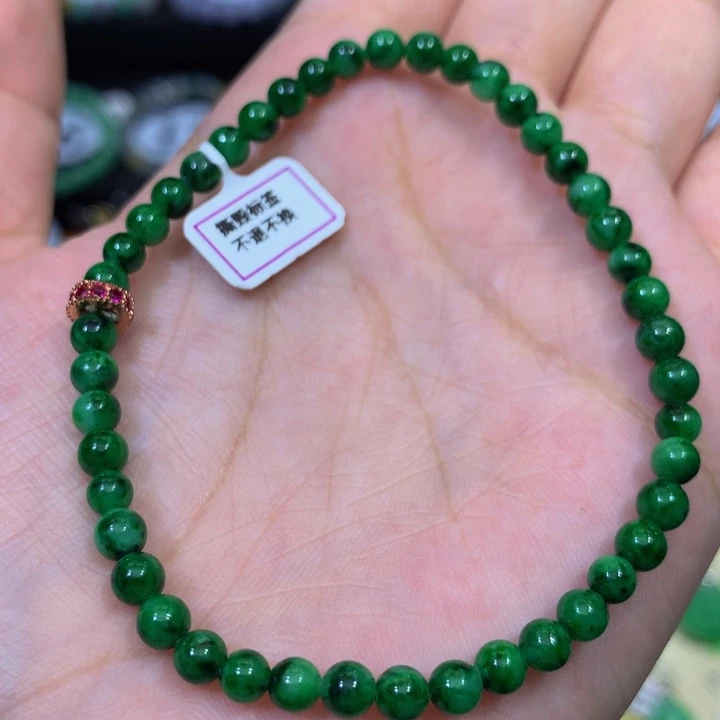 翡翠未镶嵌手链翡翠