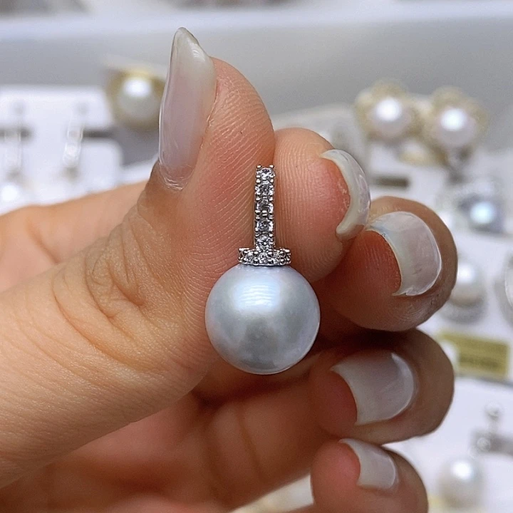 未镶嵌淡水珍珠吊坠