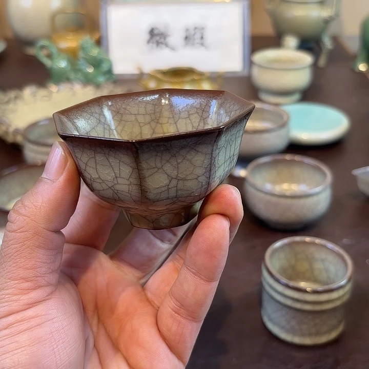 晚***来瓷片龙泉青瓷福利青瓷