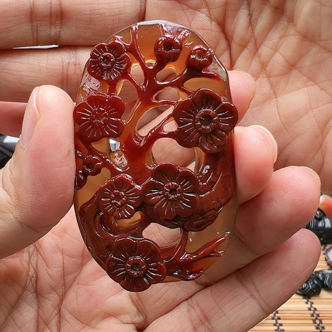 未镶嵌玛瑙/玉髓珠宝半成品