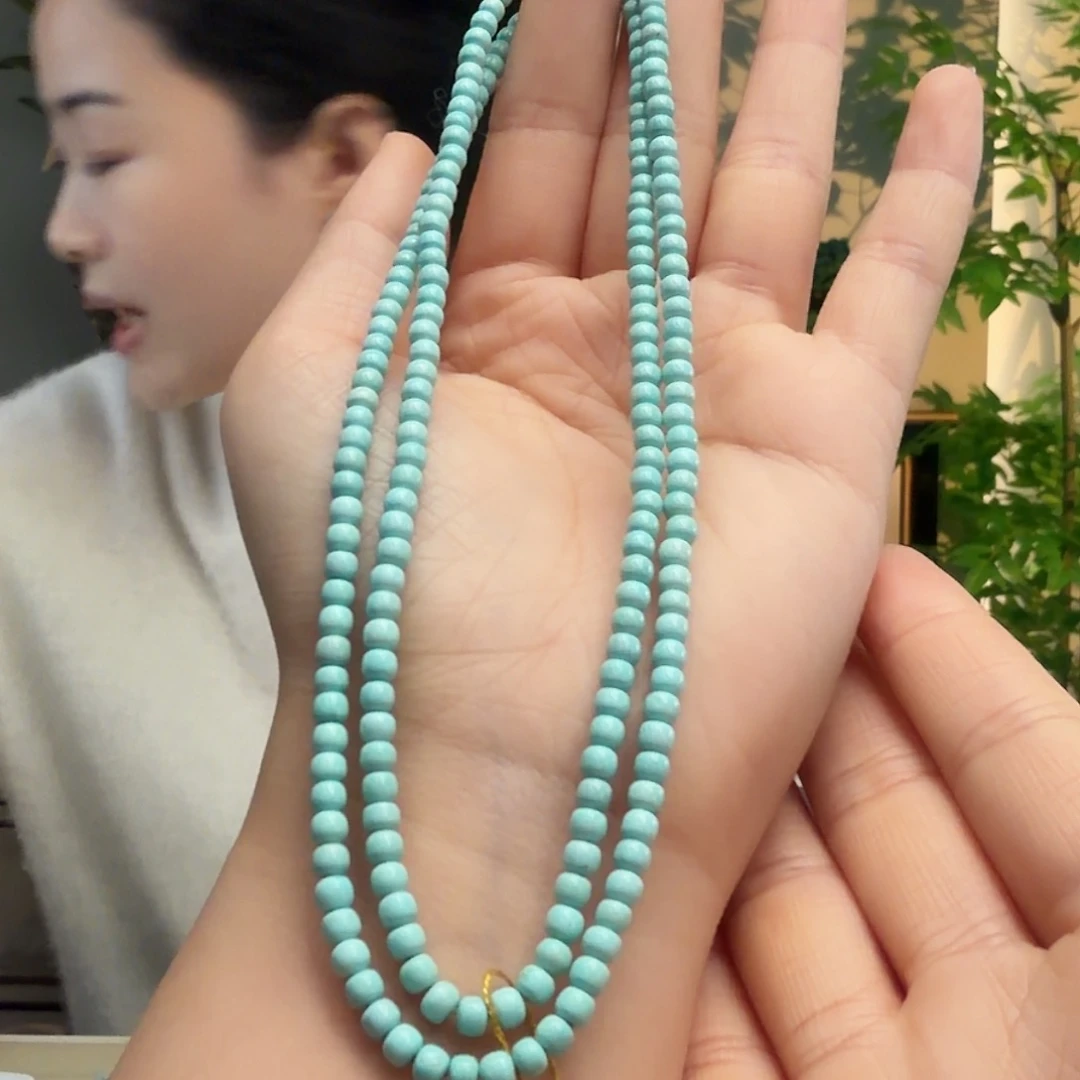 绿松石未镶嵌颈饰