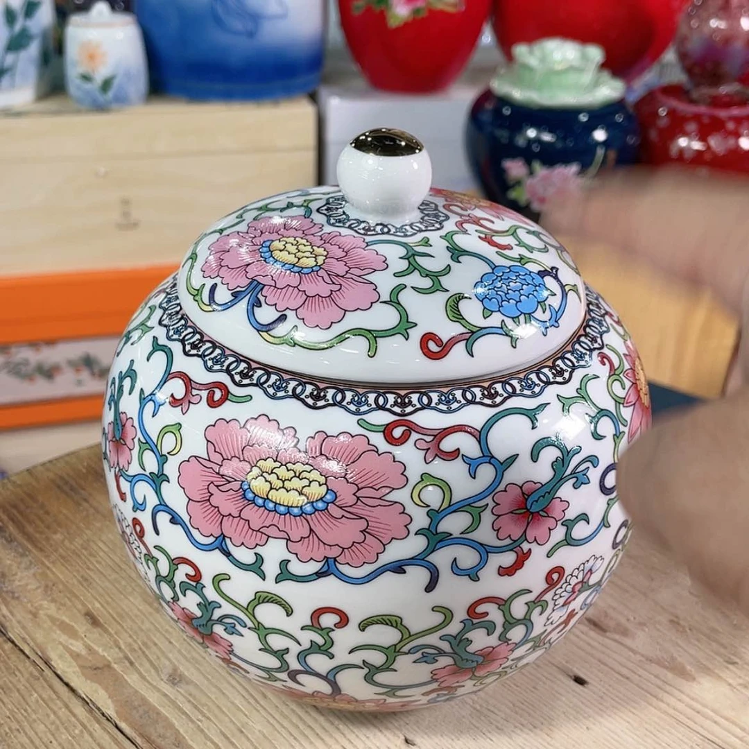 【闪购商品】罐陶瓷茶叶罐密封罐