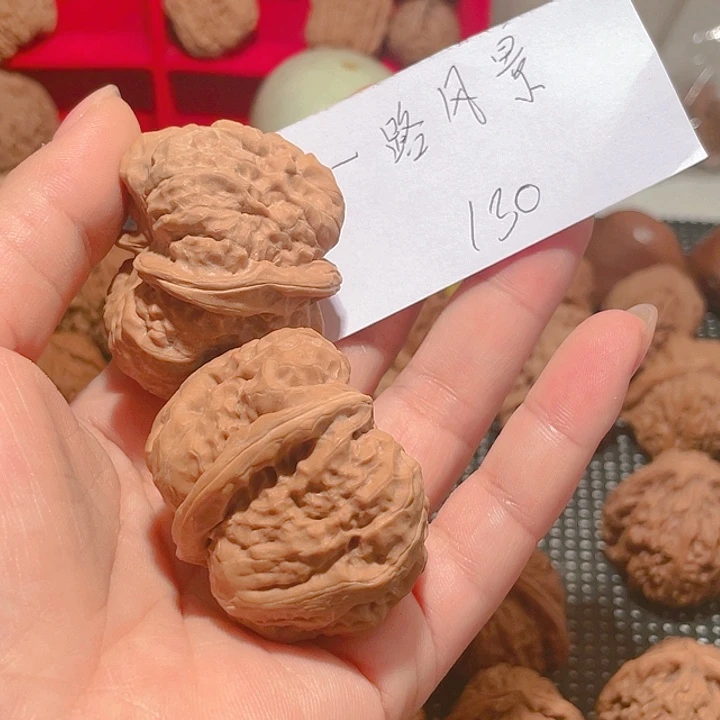 吊坠文玩核桃一**景