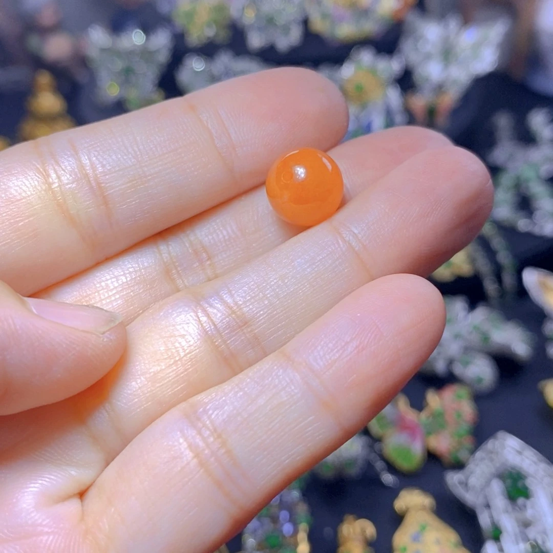 翡翠银S925镶嵌套链天然翡翠