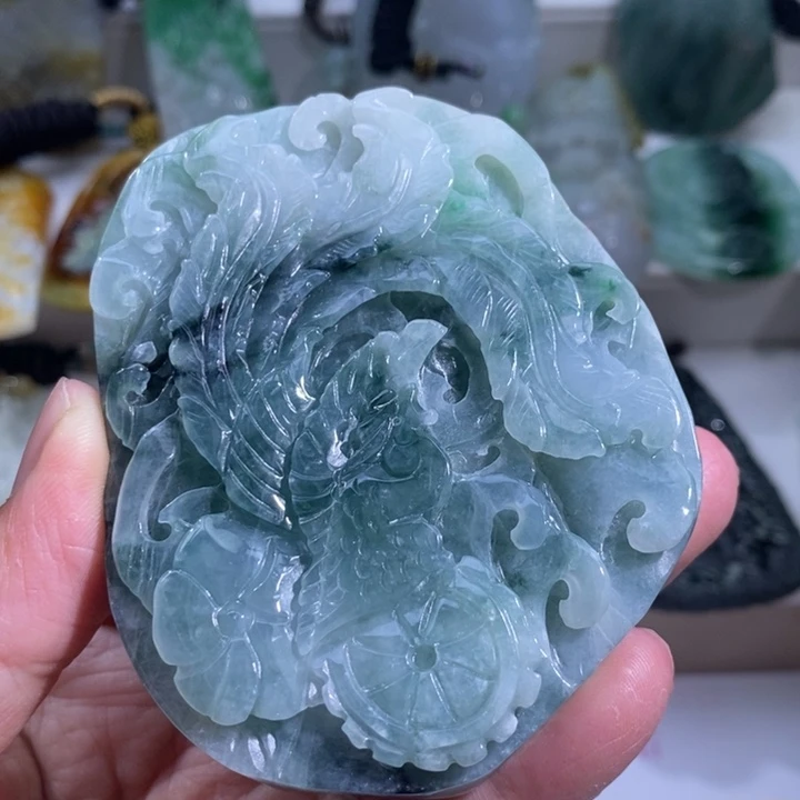 【闪购商品】颈饰未镶嵌翡翠凤凰