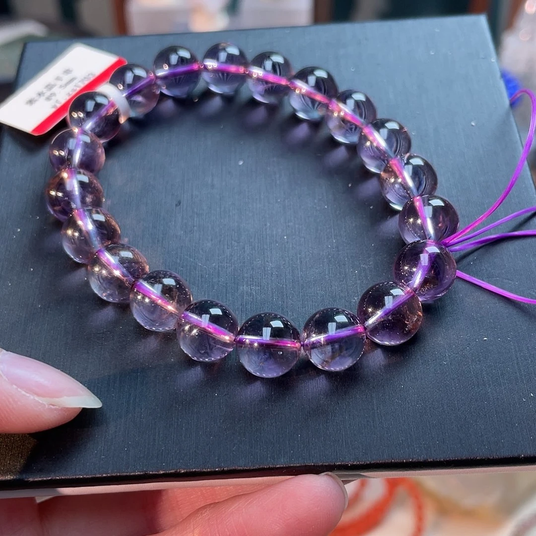水晶手串未镶嵌紫水晶手串zs1703 115后