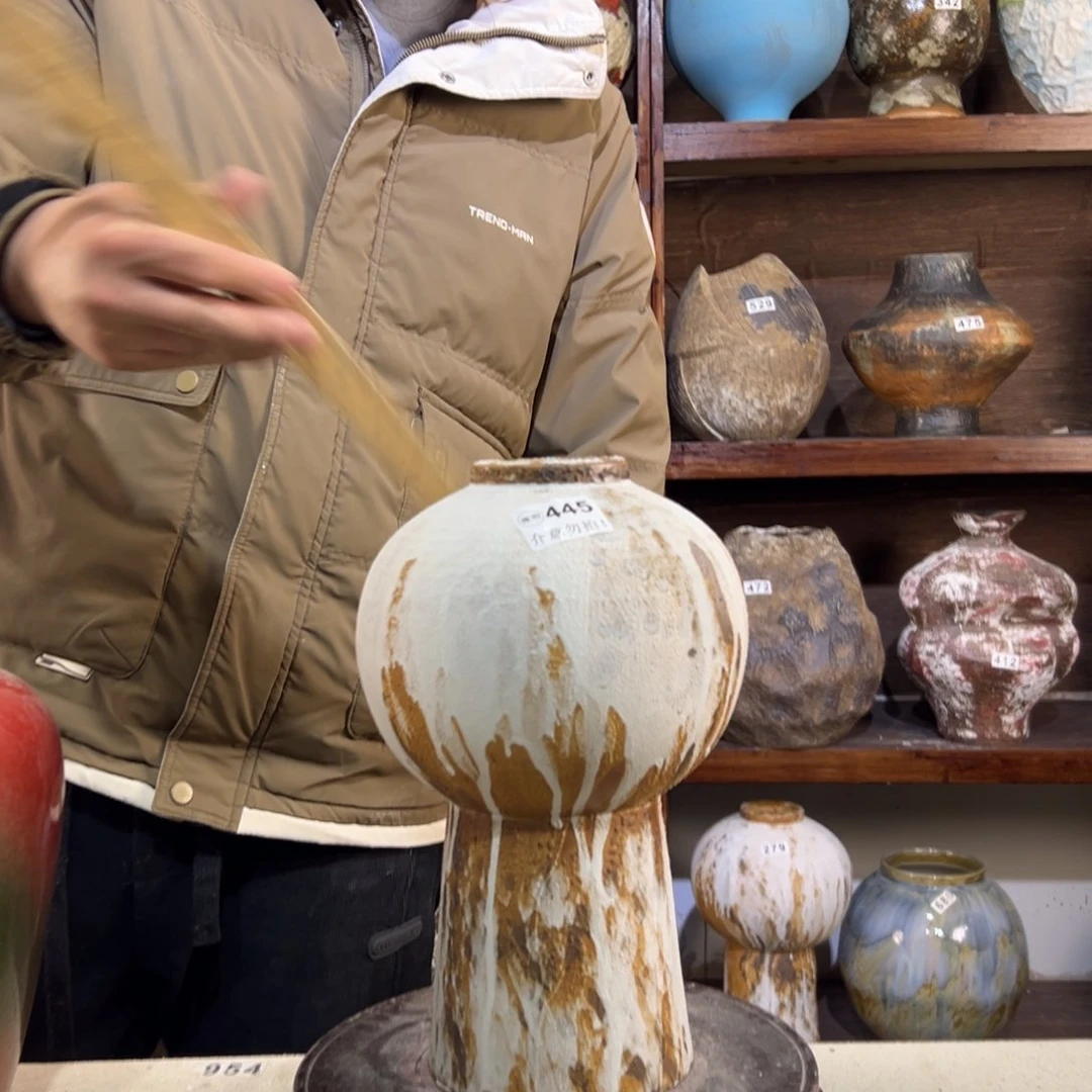 摆件445华庭街上釉的时候了？