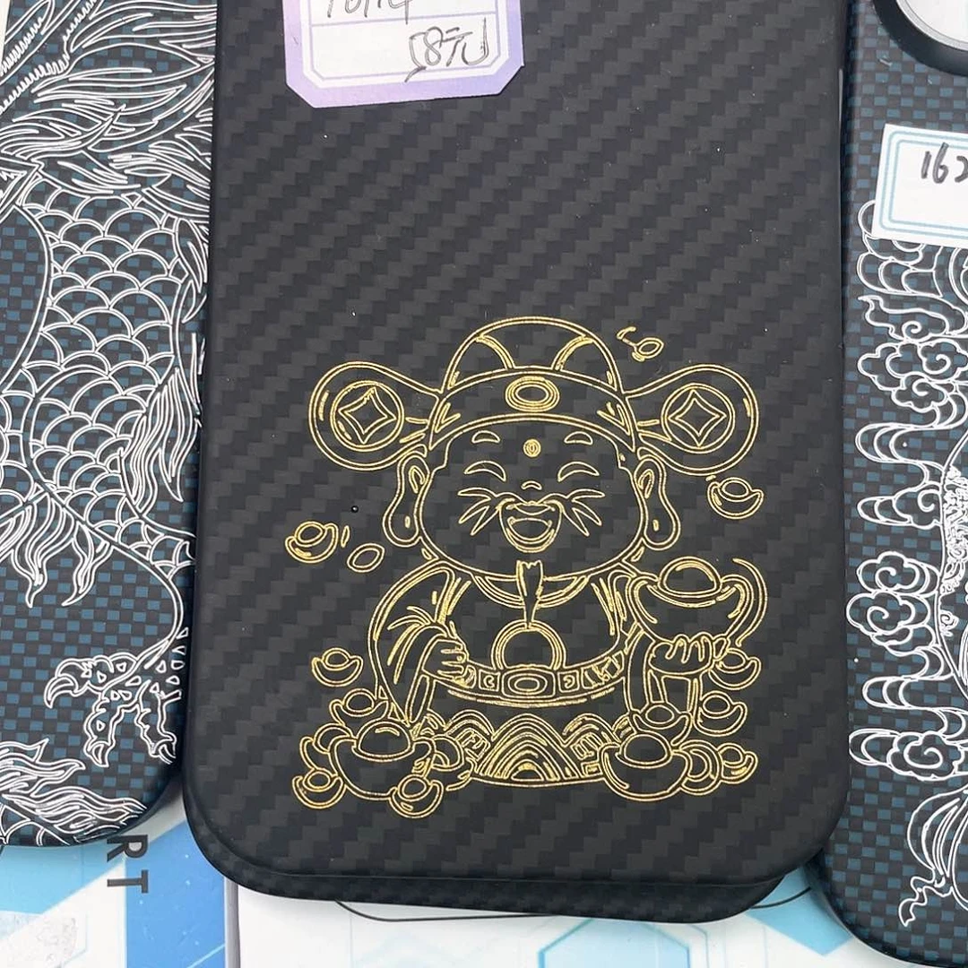 16pro 黑灰1500d金财神带磁吸